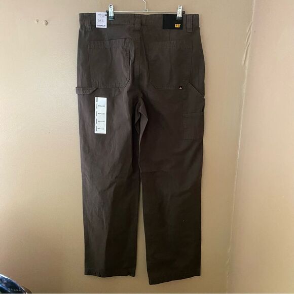 NWT CAT Caterpillar UO Exclusive patched carpenter pants men’s baggy 34 / 32 - Picture 2 of 13